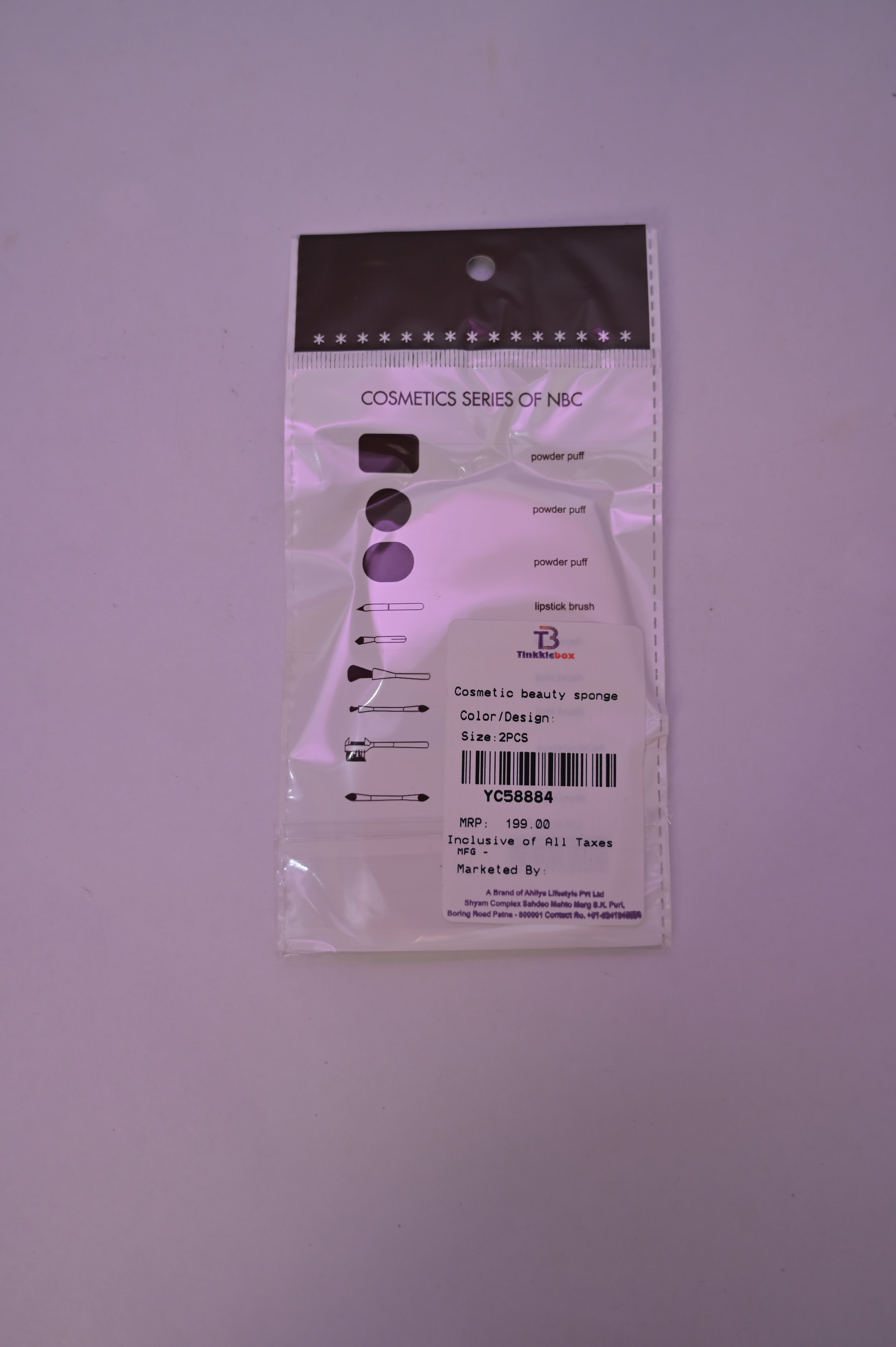 Cosmetic Beauty sponge-Set of 2