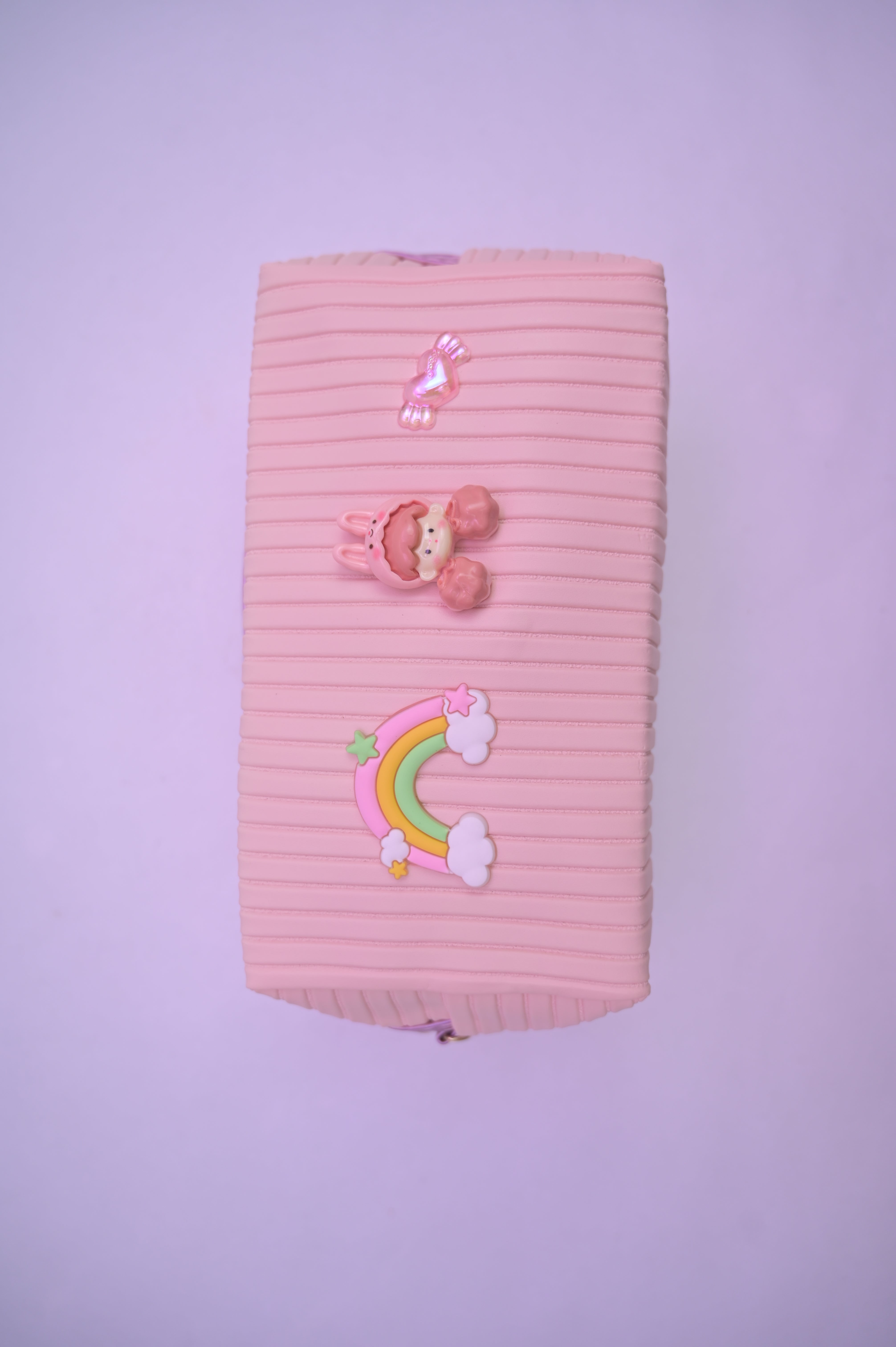 Rainbow Cosmetic pouch-Set of 3