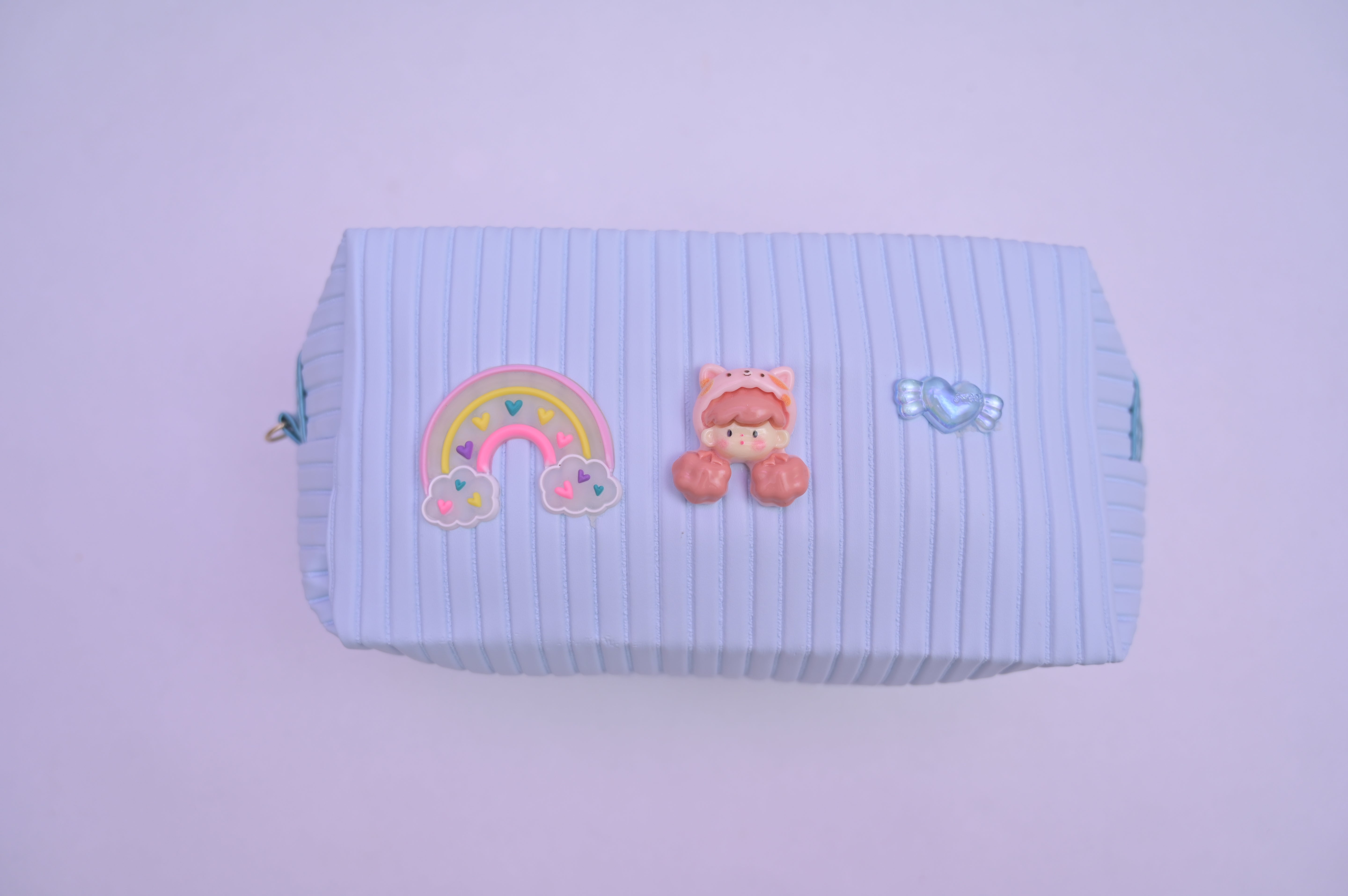 Rainbow Cosmetic pouch-Set of 3