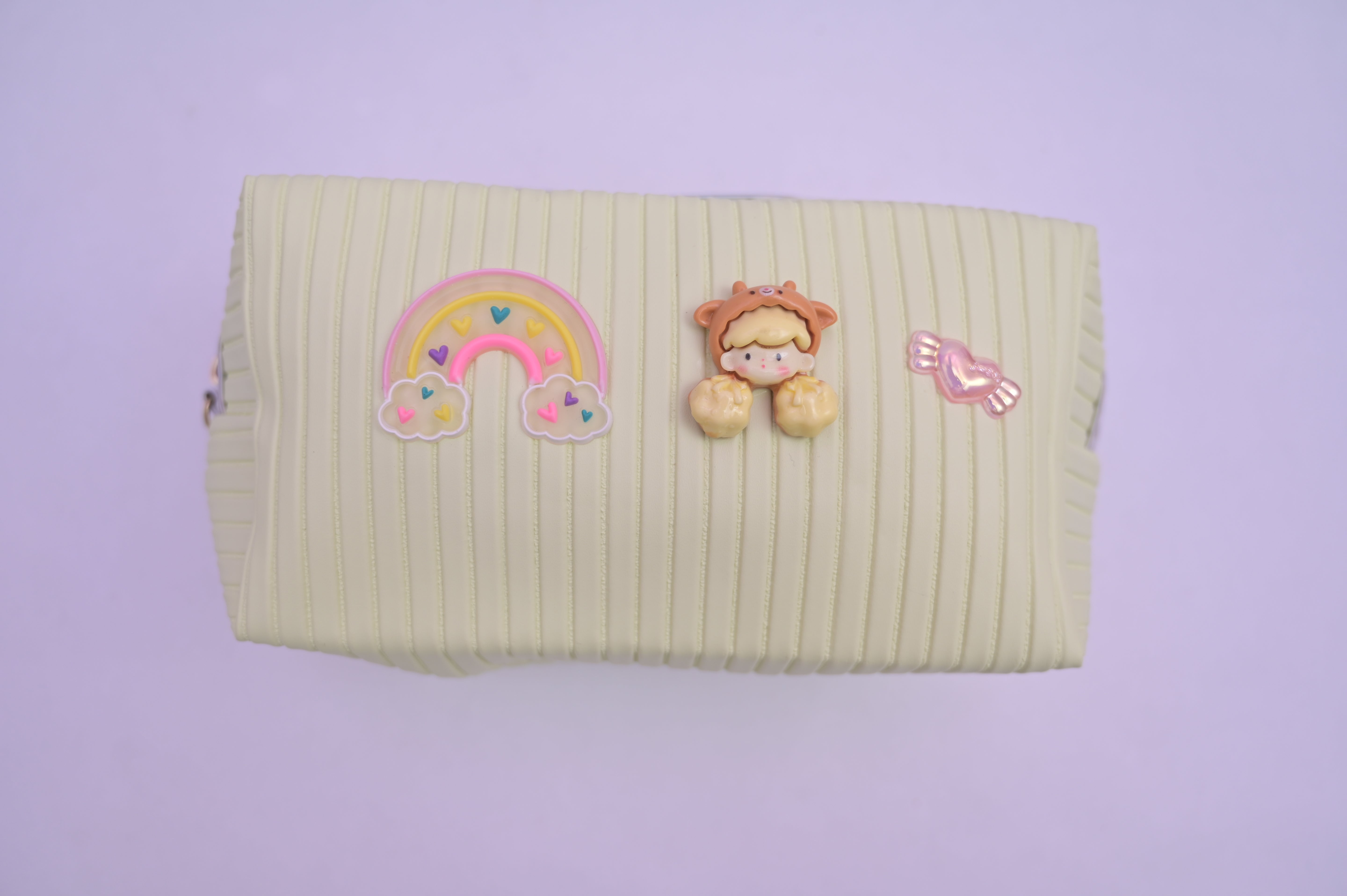 Rainbow Cosmetic pouch-Set of 3