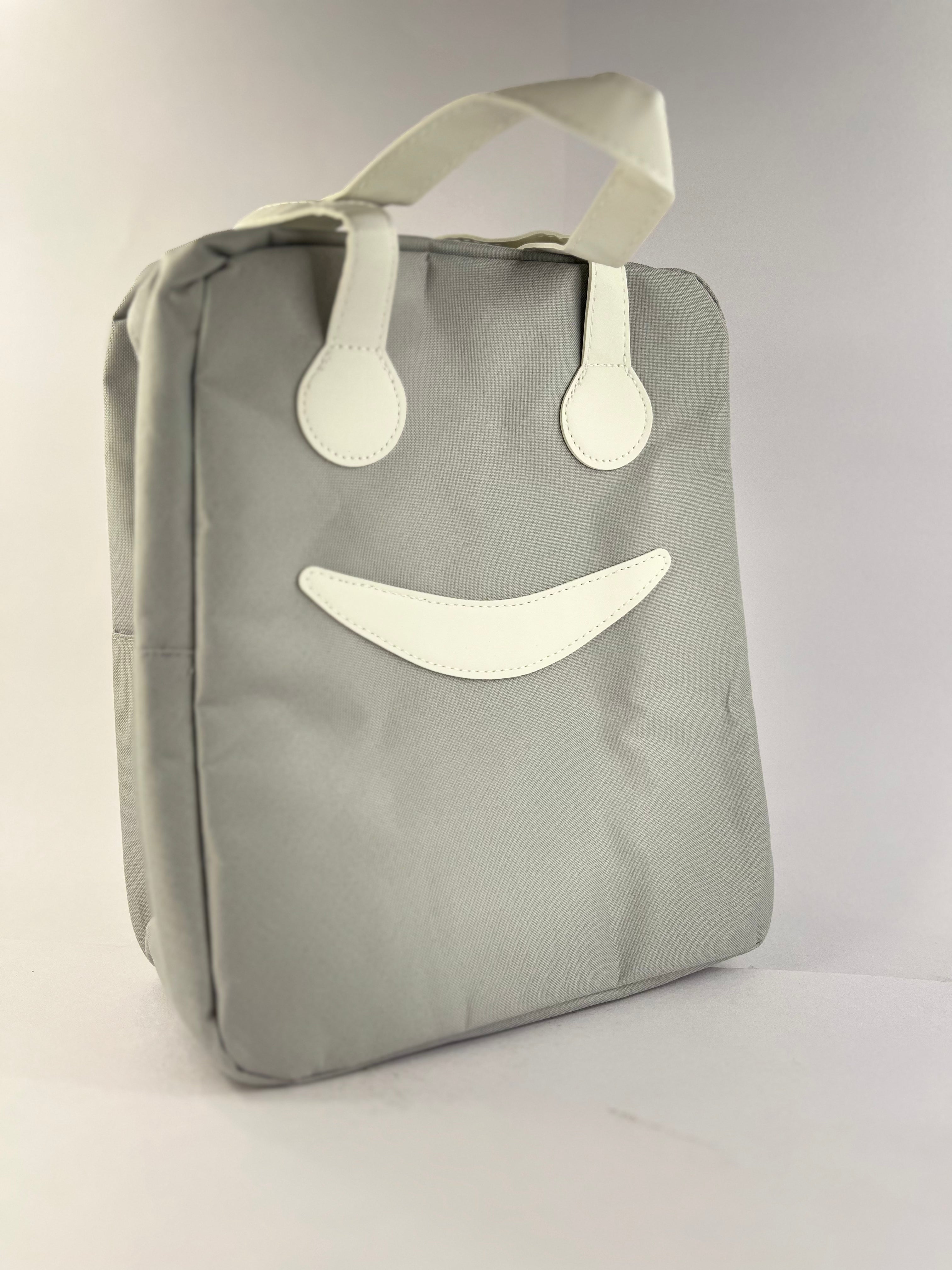 Smiley lunch bag