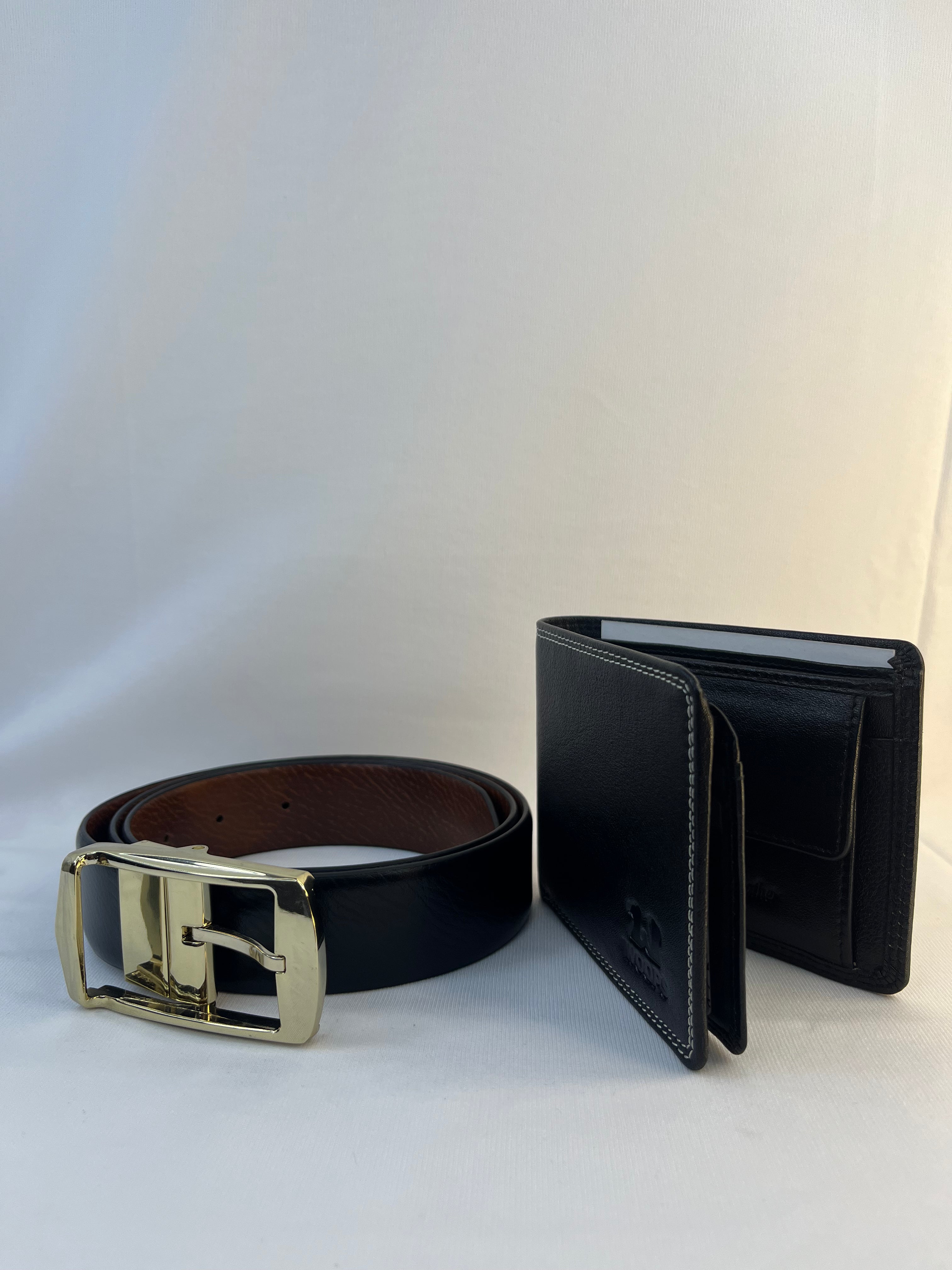 Belt & Wallet Set