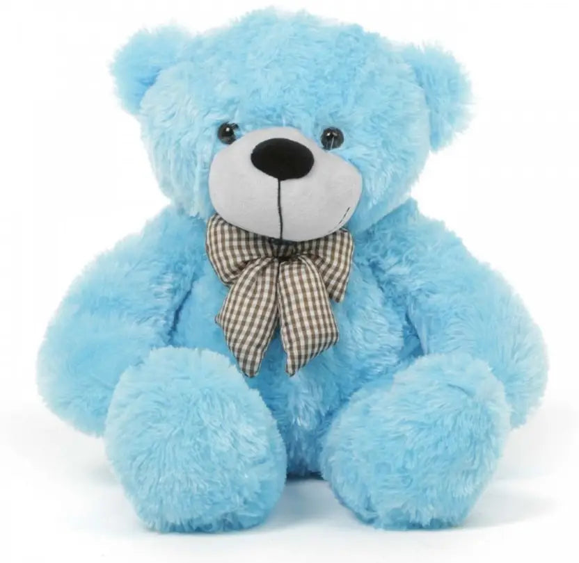 Lovehug 3 Feet Blue Color Teddy Bear Big Jambo Size-91CM. - 91 cm  (Blue)